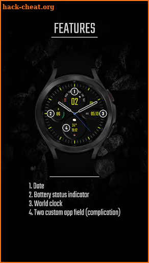 Analog watch face - DADAM43 screenshot