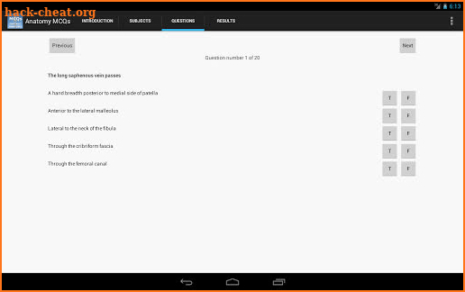 Anatomy MCQs Free screenshot