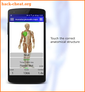 Anatomy Quiz Pro screenshot