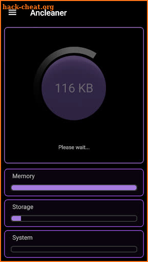 Ancleaner Pro, Android cleaner screenshot