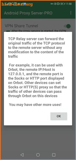 Android Proxy Server Pro screenshot