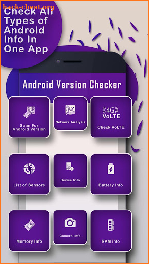 Android Version & VoLTE Checker screenshot