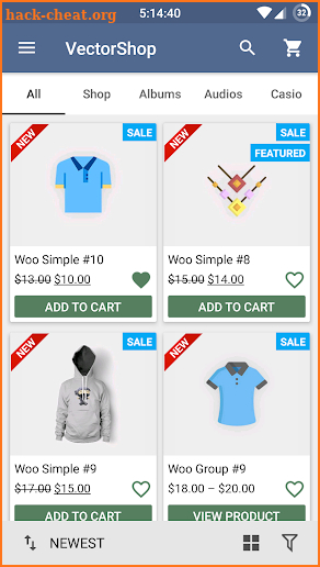 Android Woocommerce screenshot