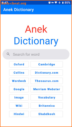 Anek Dictionary (10+ in one) screenshot