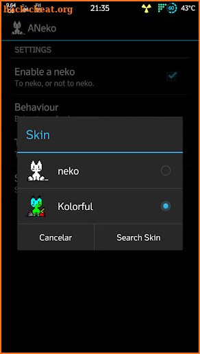 ANeko skin kolorful screenshot