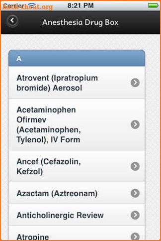 Anesthesia Drug Box screenshot