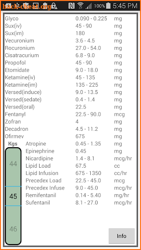 Anesthesia Drugs Fast screenshot