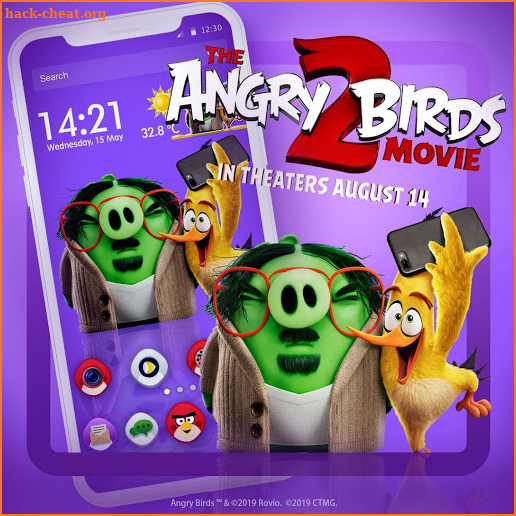 Angry Birds 2 Chuck Themes & Live Wallpapers screenshot