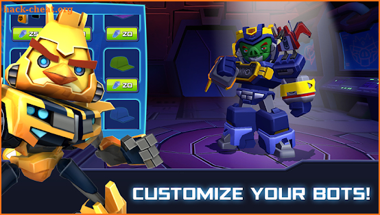 Angry Birds Transformers screenshot