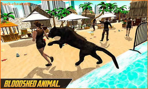 Angry Black Wild Panther Simulator 2019 screenshot