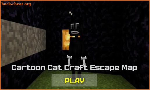 Angry Cartoon Cat Craft Escape Map screenshot