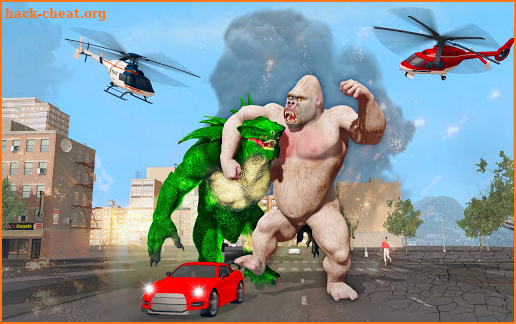 Angry Gorilla evolution : hit and city smash screenshot