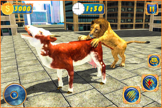 Angry Lion City Attack Simulator 2019 screenshot