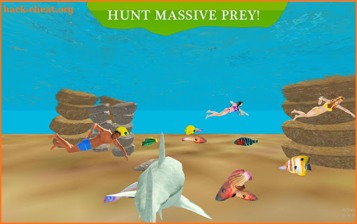 Angry Shark Attack - Hungry Shark Adventure 2018 screenshot