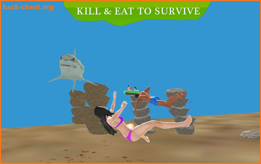 Angry Shark Attack - Hungry Shark Adventure 2018 screenshot