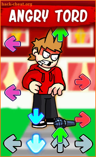 Angry Tord FNF Mod screenshot