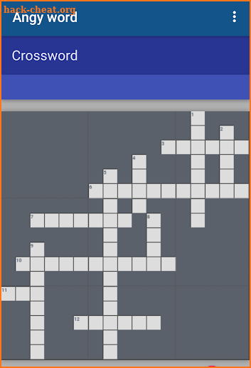 Angry words screenshot