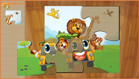 Animal Car Puzzles for Kids screenshot