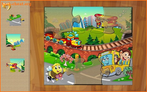 Animal Car Puzzles for Kids screenshot