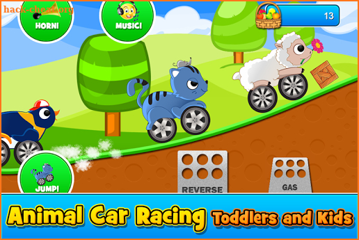 Animal Cars Kids Racing Game screenshot