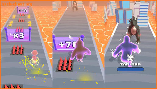 Animal Duel: Run with Kaiju Evolution screenshot