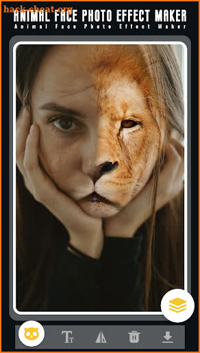 Animal Face Photo Effect Maker screenshot