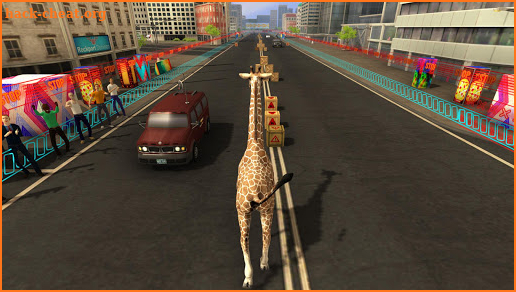 Animal Friends Rush : Fun Run Racing Game screenshot