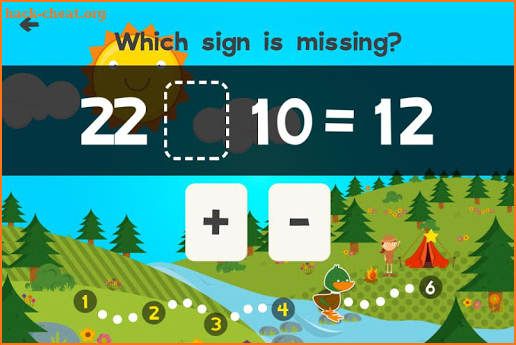 Animal Math Second Grade Math screenshot