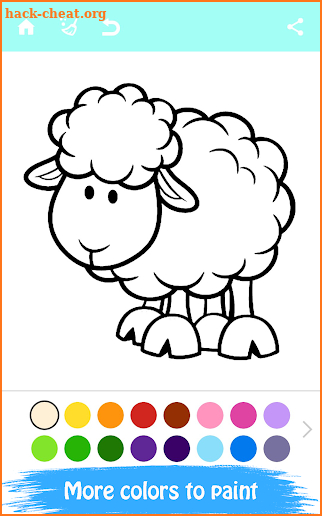 Animal Park Coloring Book-Animal Painting Game screenshot