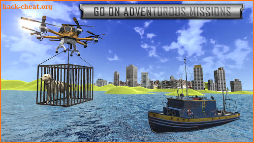 Animal Rescue Games 2020: Drone Helicopter Game screenshot