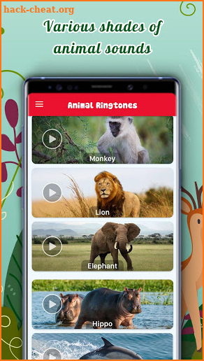 Animal Ringtones Free Download screenshot