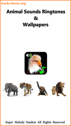 Animal Sounds Ringtones & Wallpapers screenshot