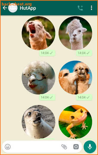 Animal Stickers for WhatsApp screenshot