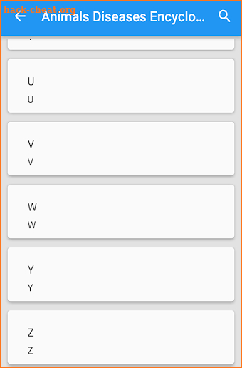 Animals Diseases Encyclopedia screenshot