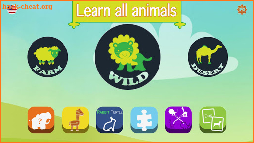 Animals for Kids - Flashcards, Puzzles & Sounds screenshot