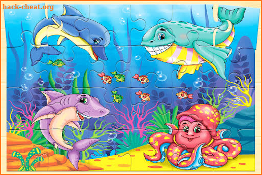 Animals Puzzle - Cartoon Puzzles for Kids screenshot