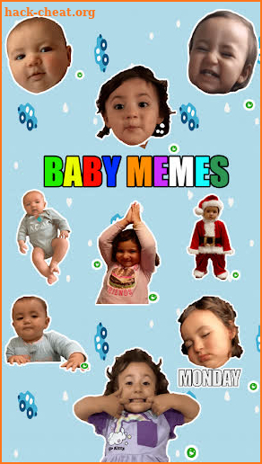 ANIMATED Baby Memes Stickers screenshot