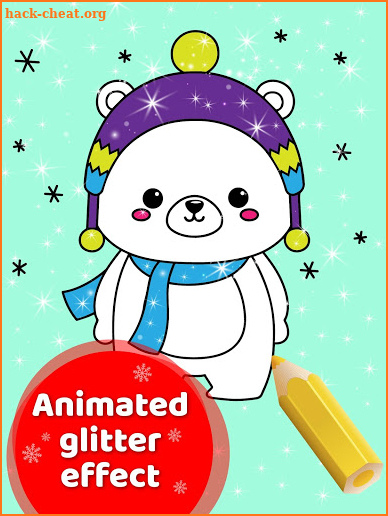 Animated Christmas Coloring Book screenshot