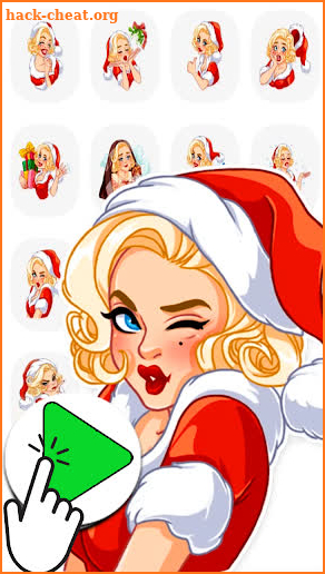 Animated Christmas Stickers For WhatsApp screenshot