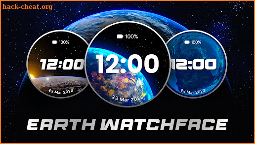 Animated Earth Watchfaces screenshot