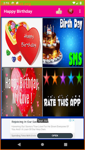 Animated Happy Birthday GIF Images screenshot