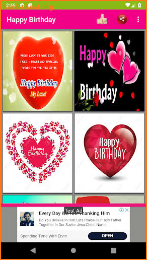 Animated Happy Birthday GIF Images screenshot