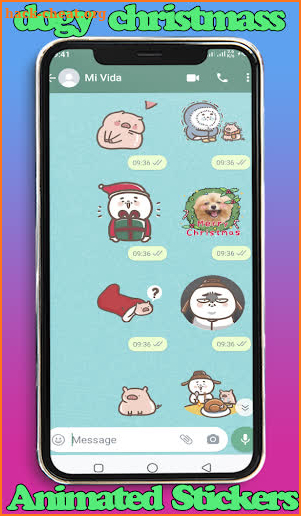 Animated Happy New year stickers screenshot