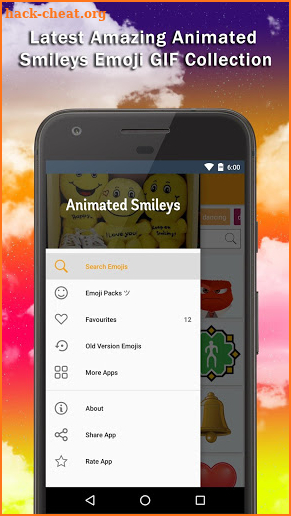 Animated Smileys Emoji screenshot