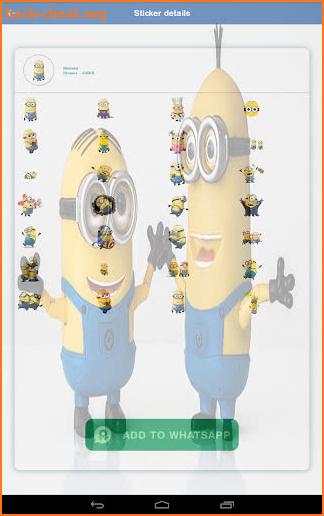 Animation 3D Sticker For Whatsapp screenshot