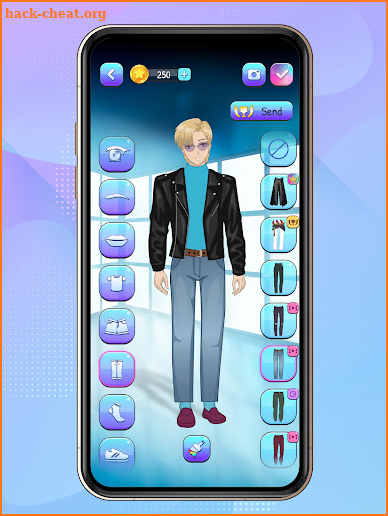 Anime Boys Dress Up Game screenshot