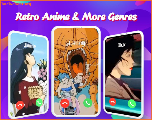 Anime Caller Screen: Call Flash, Video Ringtone screenshot