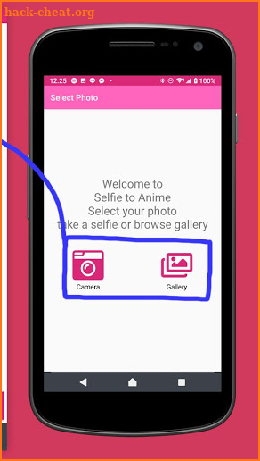 Anime Camera Face Changer to Cartoon App screenshot