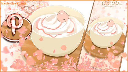 Anime Coffee Cup Theme screenshot