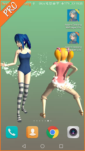 Anime Dancing Live Wallpaper Lite screenshot